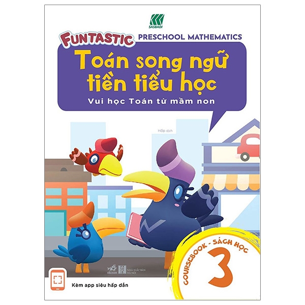 bộ toán song ngữ tiền tiểu học 3 - coursebook