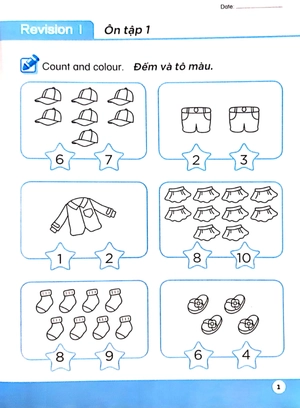 bộ toán song ngữ tiền tiểu học 4 - activity book - Ảnh 4