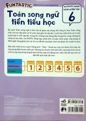 bộ toán song ngữ tiền tiểu học 6 - activity book - Ảnh 7