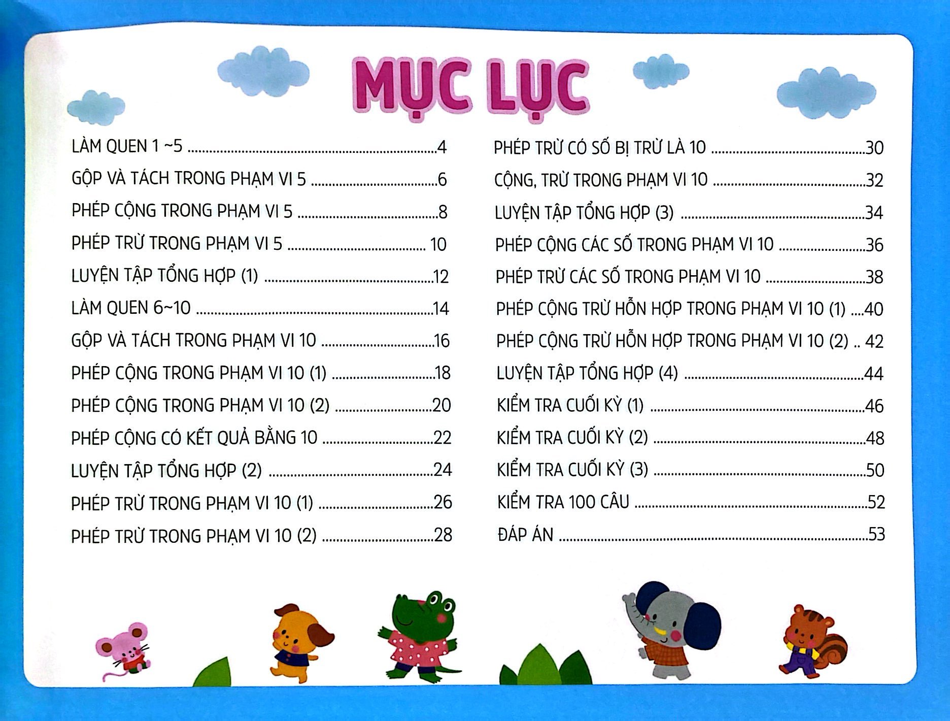 bộ toán tiền tiểu học - cộng trừ trong phạm vi 10 (tái bản 2023) - Ảnh 3