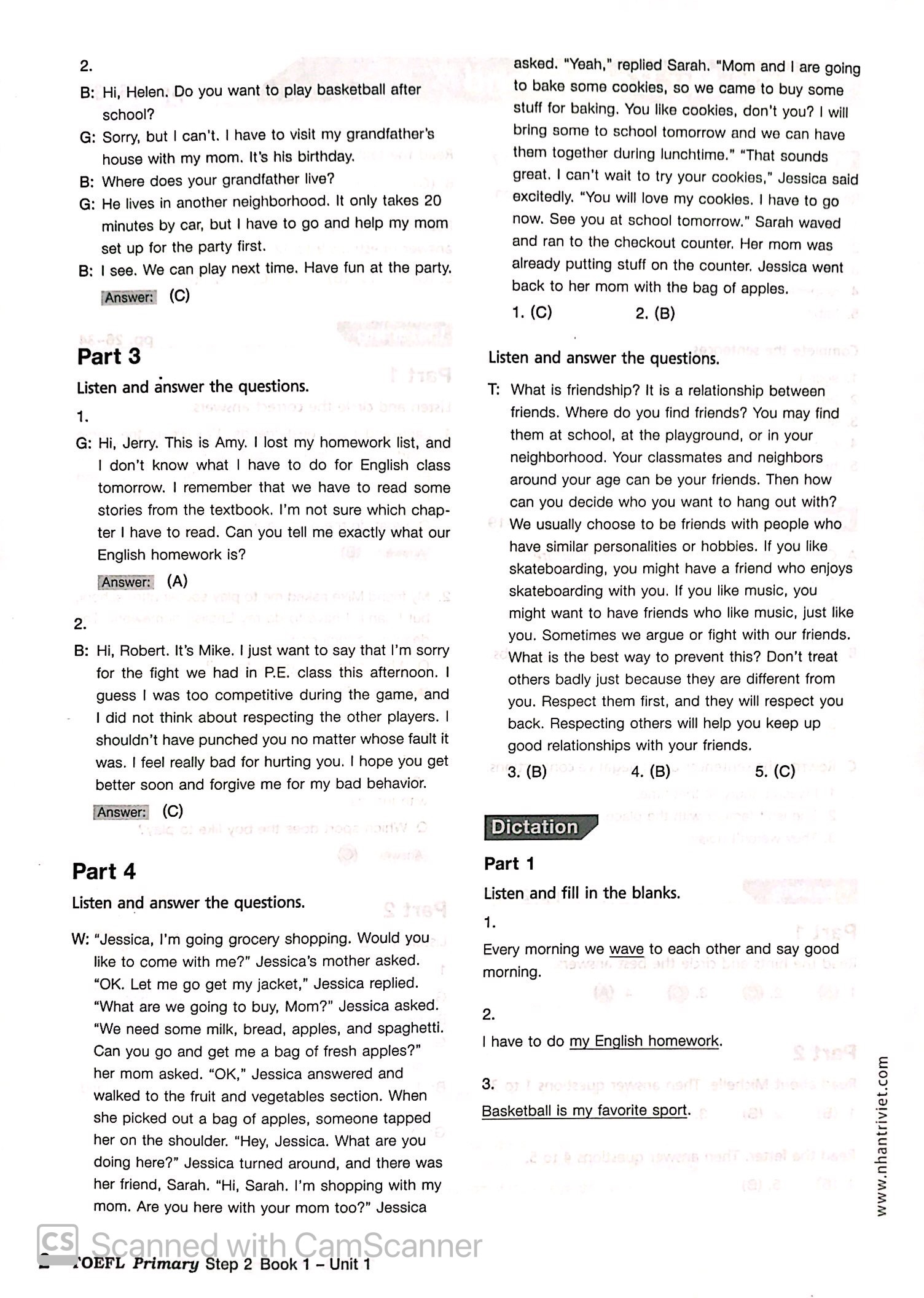 bộ toefl primary book 1 step 2 (kèm cd) - tái bản 2018 - Ảnh 2