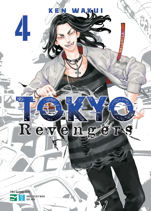 bộ tokyo revengers - tập 4 - tặng kèm set 3 pvc character cards - Ảnh 2