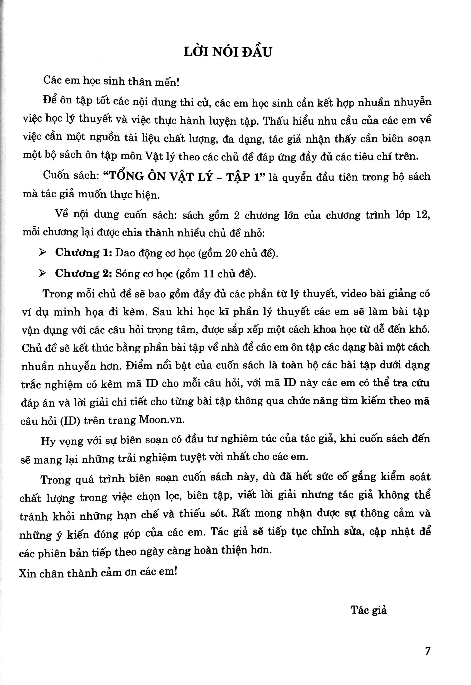 Bộ
						
										
										Tổng Ôn Vật Lý Tập 1 - Ảnh 4