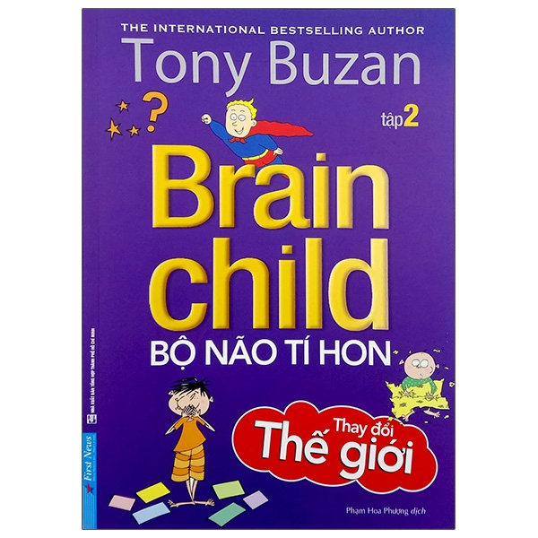 bộ tony buzan - tập 2: bộ não tí hon thay đổi thế giới (tái bản 2020)