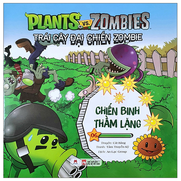 bộ trái cây đại chiến zombie 6 - chiến binh thầm lặng (tái bản)