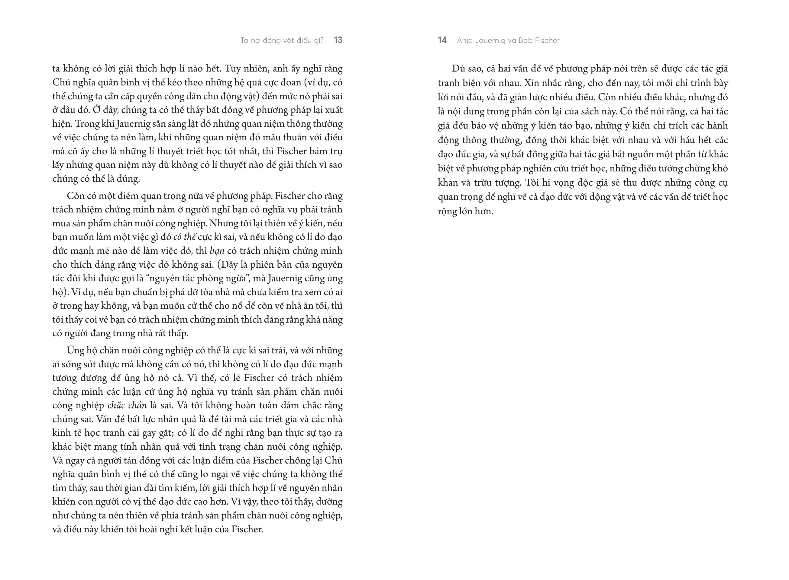 Bộ Tranh Biện Nhỏ Về Câu Hỏi Lớn - Ta Nợ Động Vật Điều Gì? - Ảnh 7