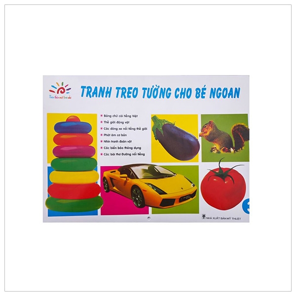 bộ tranh treo tường cho bé ngoan - tập 3