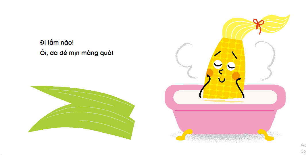 bộ tranh truyện ehon - học kỹ năng sống - đi tắm nào (từ 0 - 3 tuổi) - Ảnh 6