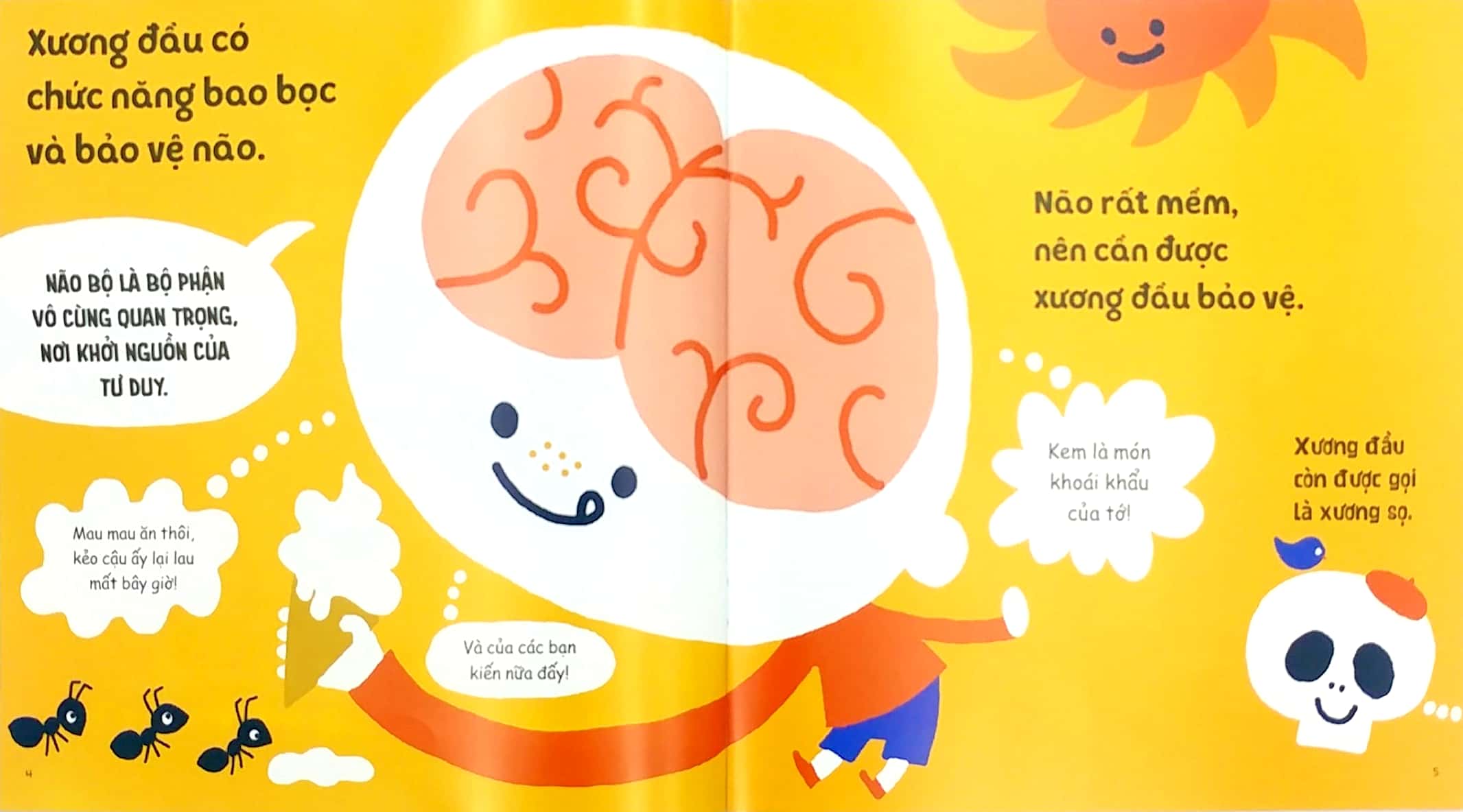 bộ tranh truyện ehon nhật bản - tớ yêu cơ thể mình 8 - hệ xương khớp chắc khỏe - Ảnh 3