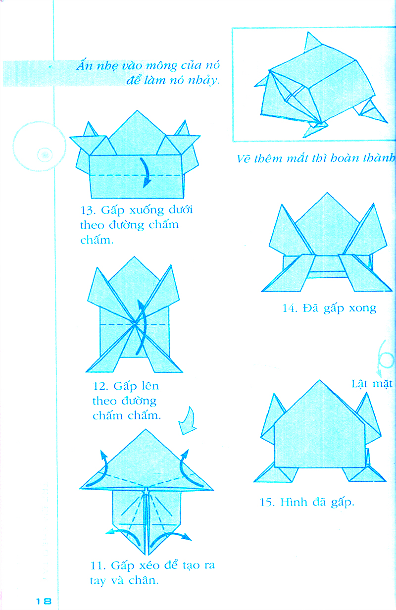 bộ trẻ em khéo tay gấp hình - tập 2 - Ảnh 18