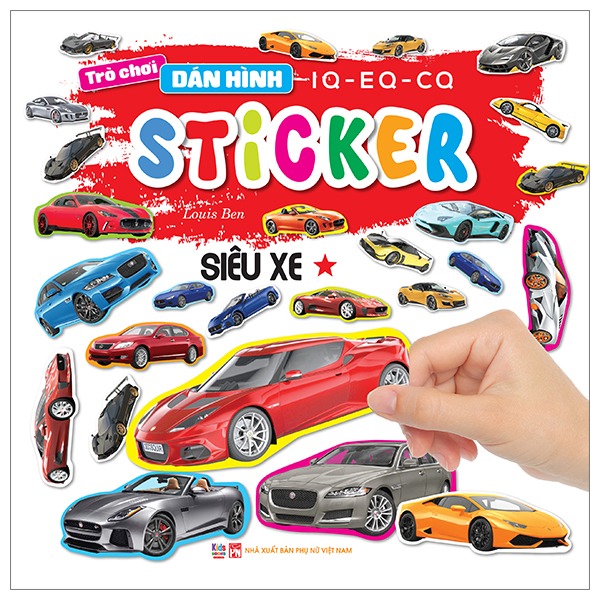 Bộ Trò Chơi Dán Hình IQ-EQ-CQ - Sticker - Xe Công Trình - Tập 1 - Ảnh 7