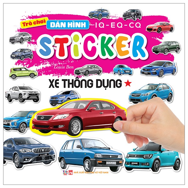 Bộ Trò Chơi Dán Hình IQ-EQ-CQ - Sticker - Xe Công Trình - Tập 2 - Ảnh 12