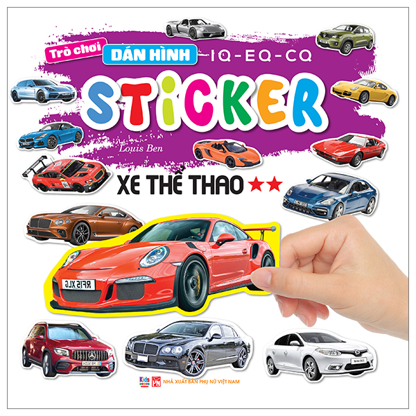 Bộ Trò Chơi Dán Hình IQ-EQ-CQ - Sticker - Xe Thông Dụng - Tập 1 - Ảnh 12