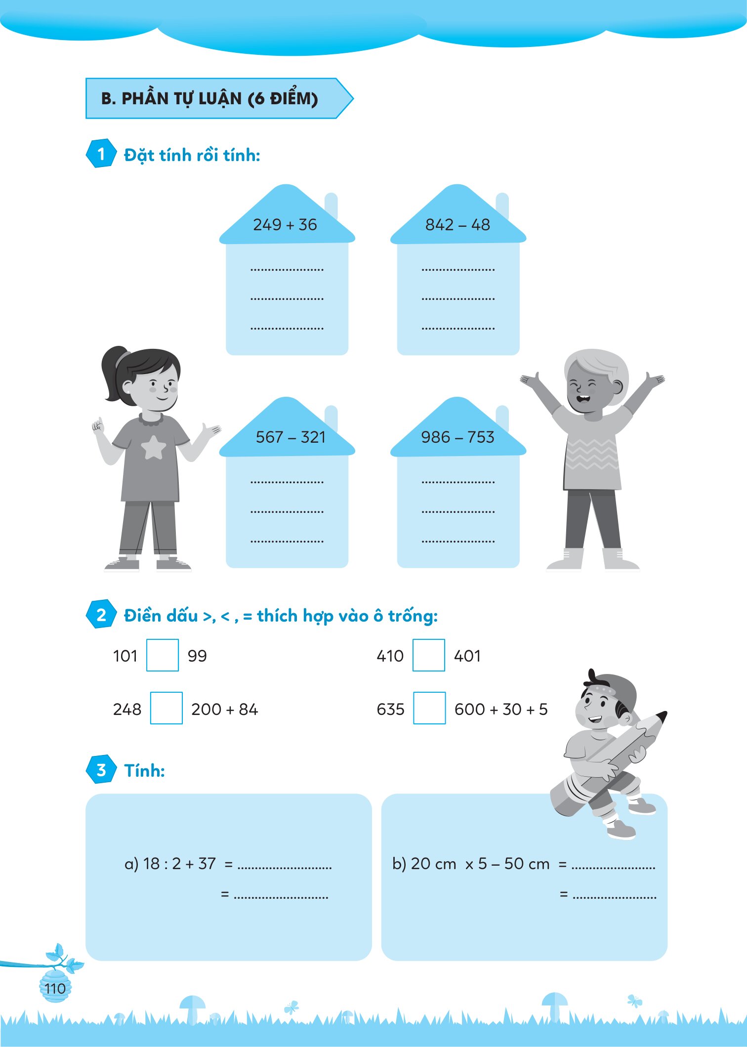 Bổ Trợ Toán - Bài Tập Cơ Bản Và Nâng Cao Lớp 2 - Tập 2 - Ảnh 11