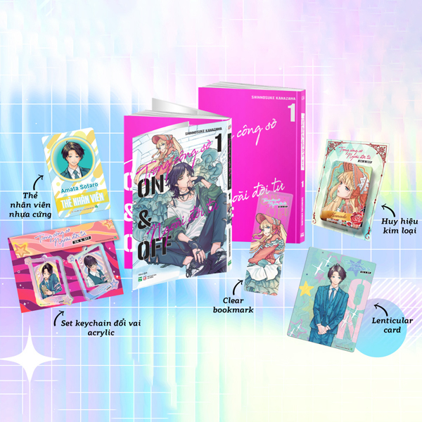 Bo
						
										
										Trong Cong So, Ngoai Doi Tu - On & Off - Tap 1 - Ban Suu Tam - Tang Kem Bookmark Nhua Trong + Huy Hieu Kim Loai + Lenticular Card + Set Keychain Switch + The Staff
