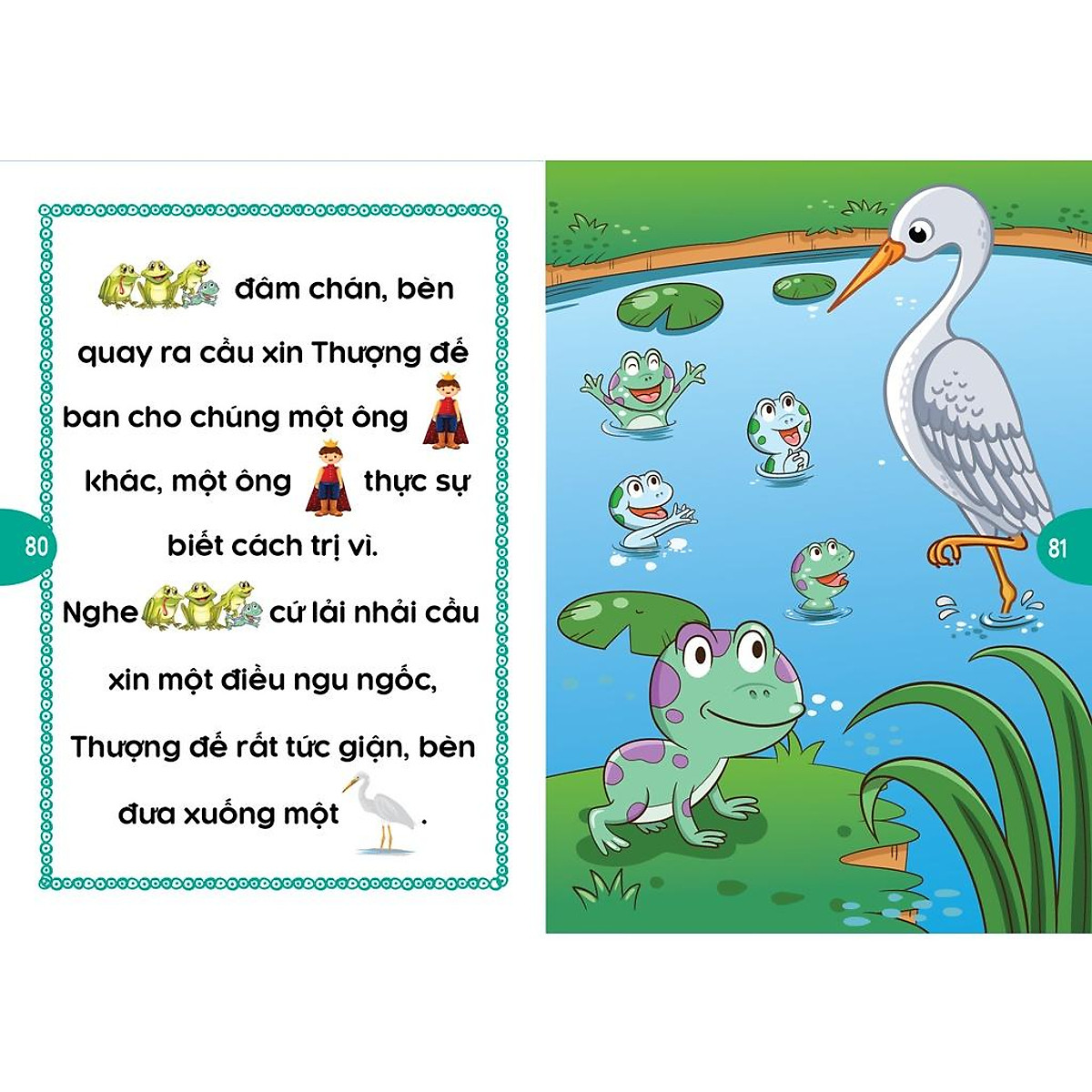 bộ truyện đọc bằng hình ảnh - những câu chuyện ngụ ngôn thế giới đặc sắc 1 - Ảnh 9