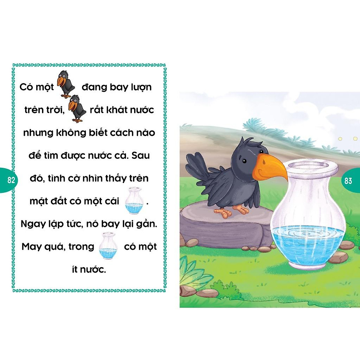 bộ truyện đọc bằng hình ảnh - những câu chuyện ngụ ngôn thế giới đặc sắc 2 - Ảnh 9