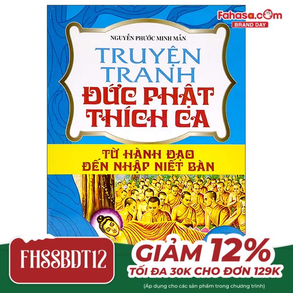 bộ truyện tranh đức phạt thích ca - từ xuất gia đến hành đạo - tập 3