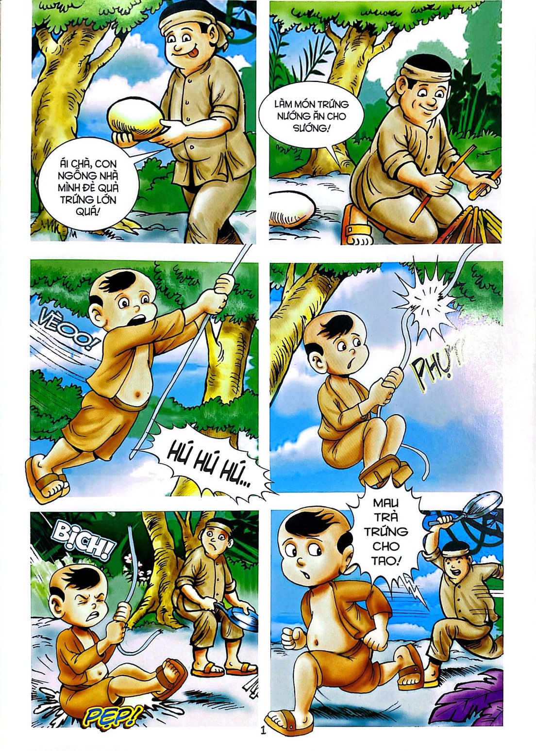 Bo
						
										
										Truyen Tranh Hai - Thang Bom - Tap 1 - Bi An Chiec Quat Mo - Ảnh 3