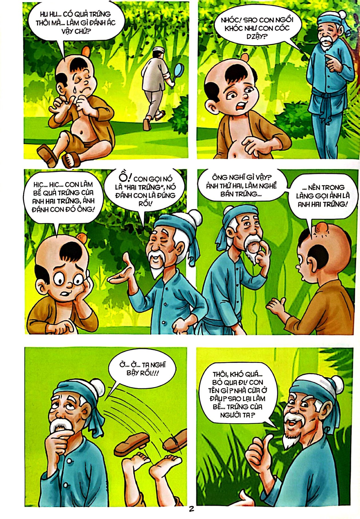 Bo
						
										
										Truyen Tranh Hai - Thang Bom - Tap 1 - Bi An Chiec Quat Mo - Ảnh 4