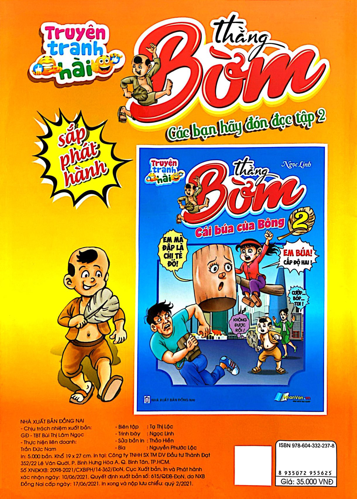 Bo
						
										
										Truyen Tranh Hai - Thang Bom - Tap 1 - Bi An Chiec Quat Mo - Ảnh 7