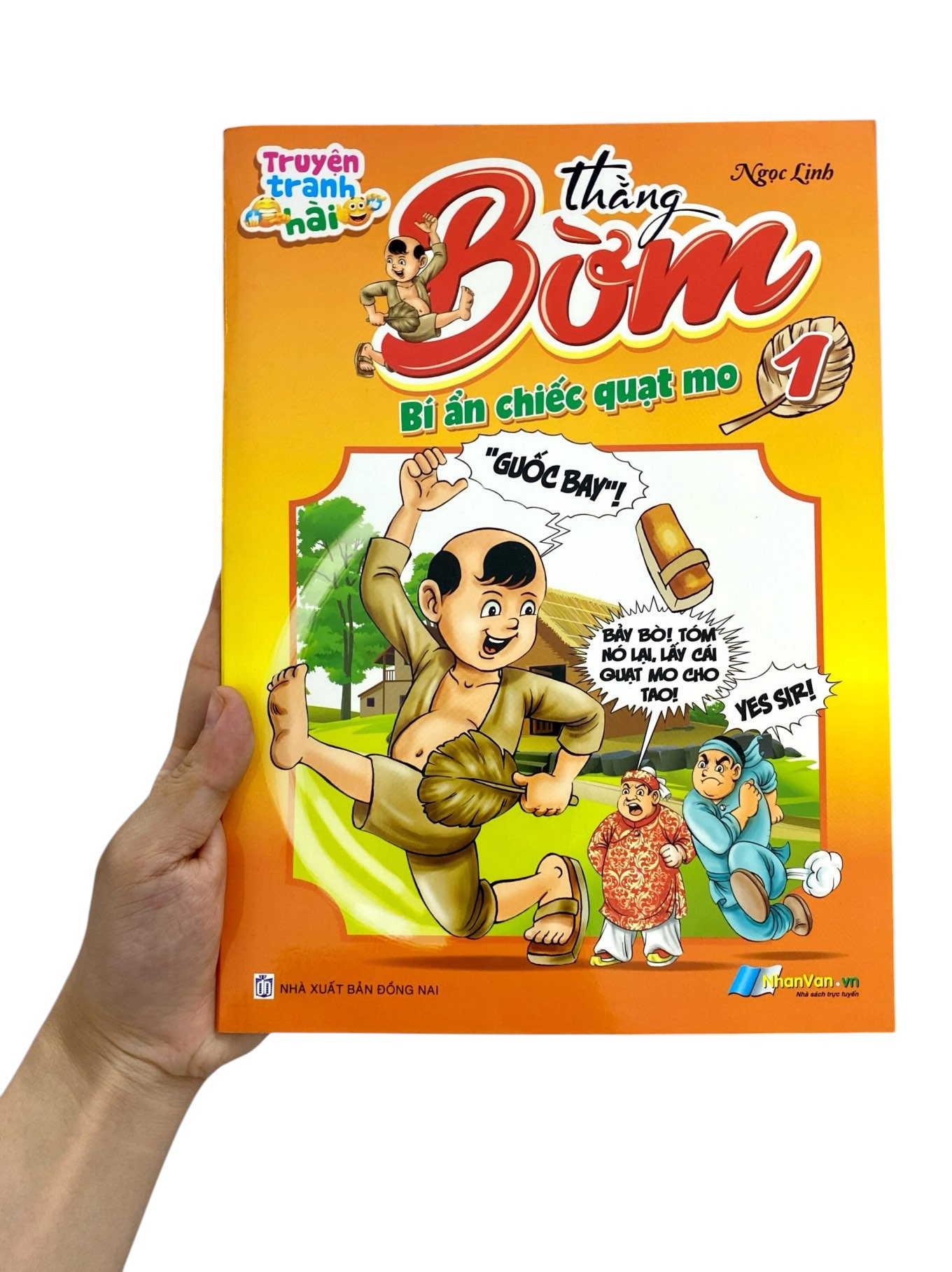 Bo
						
										
										Truyen Tranh Hai - Thang Bom - Tap 1 - Bi An Chiec Quat Mo - Ảnh 8