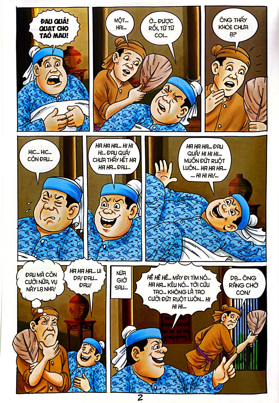 Bo
						
										
										Truyen Tranh Hai - Thang Bom - Tap 2 - Cai Bua Cua Bong - Ảnh 4