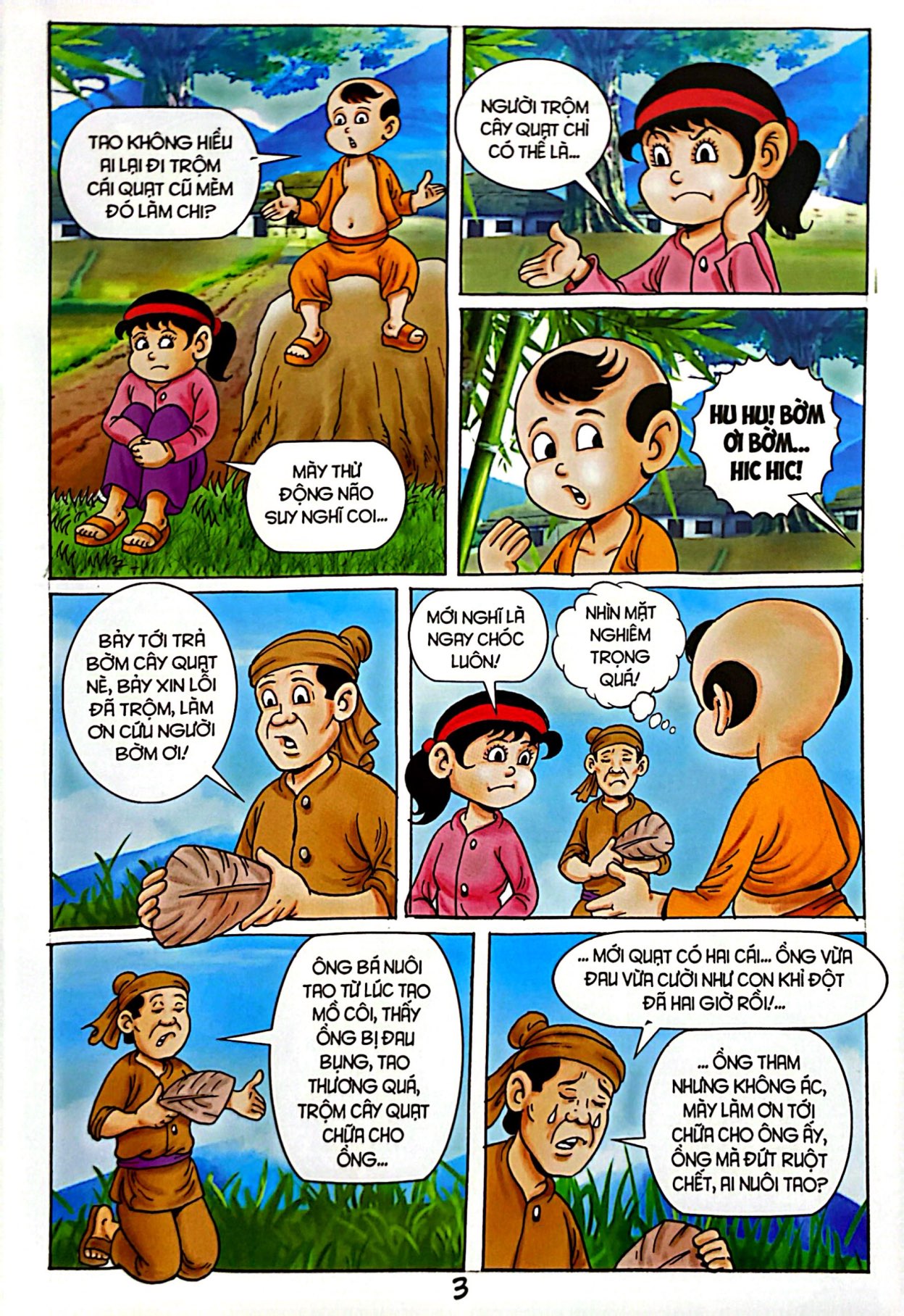 Bo
						
										
										Truyen Tranh Hai - Thang Bom - Tap 2 - Cai Bua Cua Bong - Ảnh 5