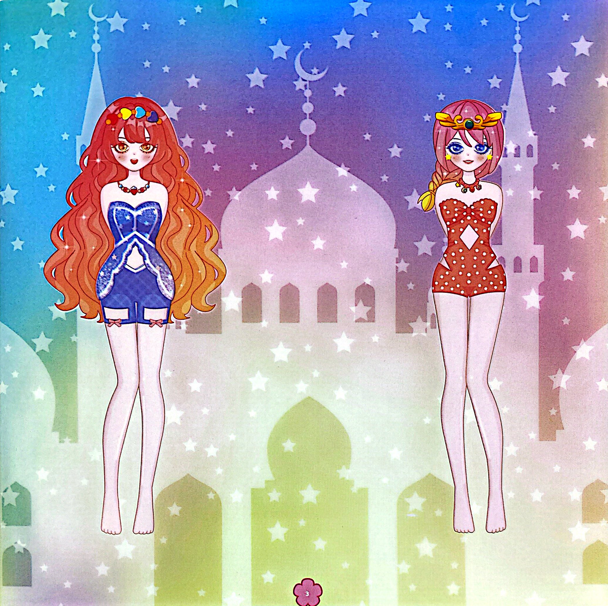 Bộ Tủ Đồ Biến Hoá Công Chúa Anime Kawaii - Công Chúa Hay Phù Thủy - Ảnh 4