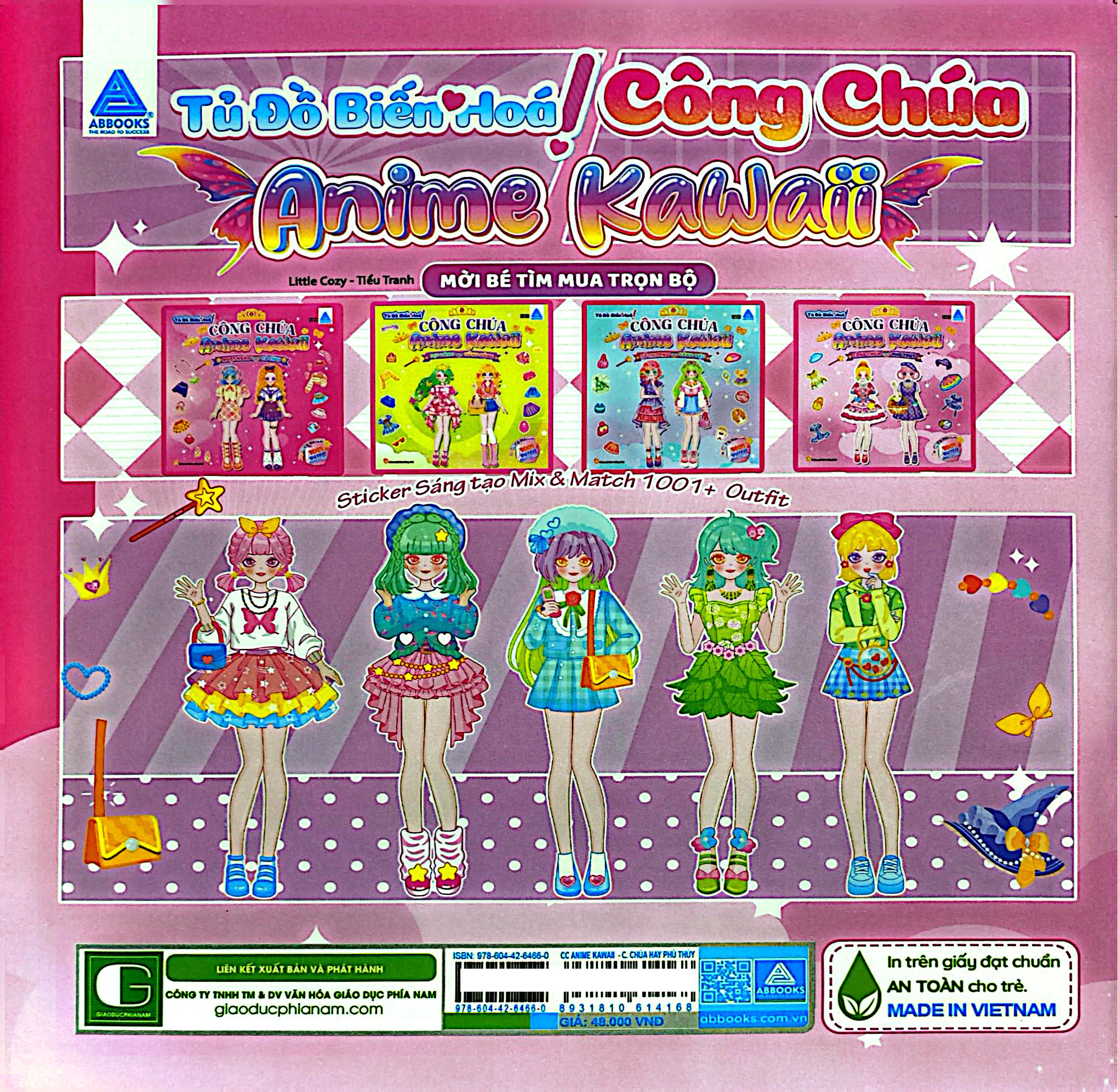 Bộ Tủ Đồ Biến Hoá Công Chúa Anime Kawaii - Công Chúa Hay Phù Thủy - Ảnh 6