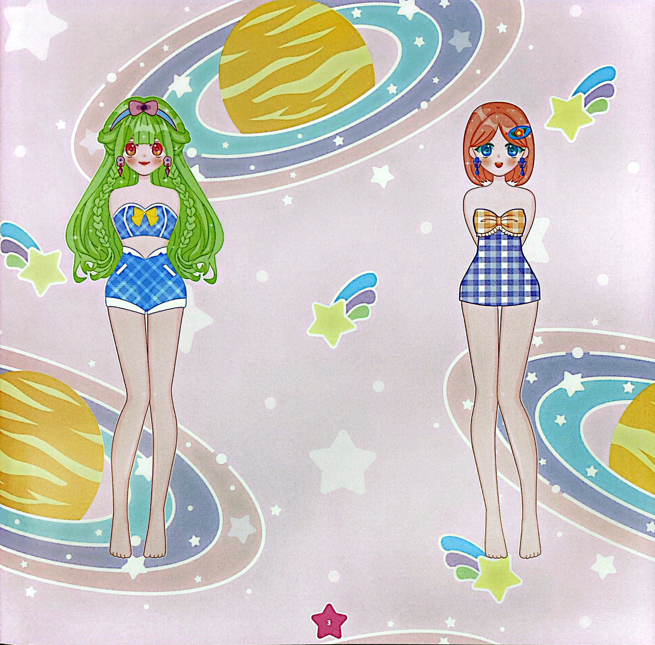 Bộ Tủ Đồ Biến Hoá Công Chúa Anime Kawaii - Dễ Thương Hay Sành Điệu - Ảnh 4