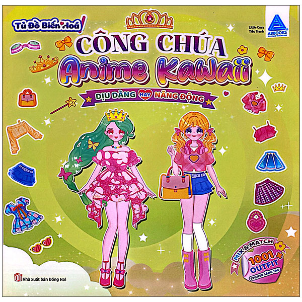 Bộ Tủ Đồ Biến Hoá Công Chúa Anime Kawaii - Dễ Thương Hay Sành Điệu - Ảnh 8