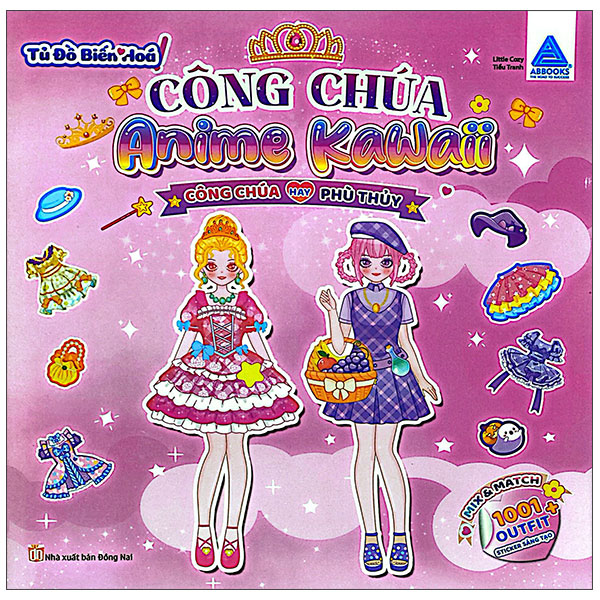 Bộ Tủ Đồ Biến Hoá Công Chúa Anime Kawaii - Dễ Thương Hay Sành Điệu - Ảnh 9