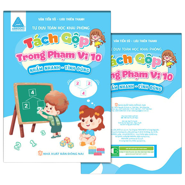 Bo
Tu Duy Toan Hoc Khai Phong - Nham Nhanh Tinh Dung - Tach Gop Trong Pham Vi 10