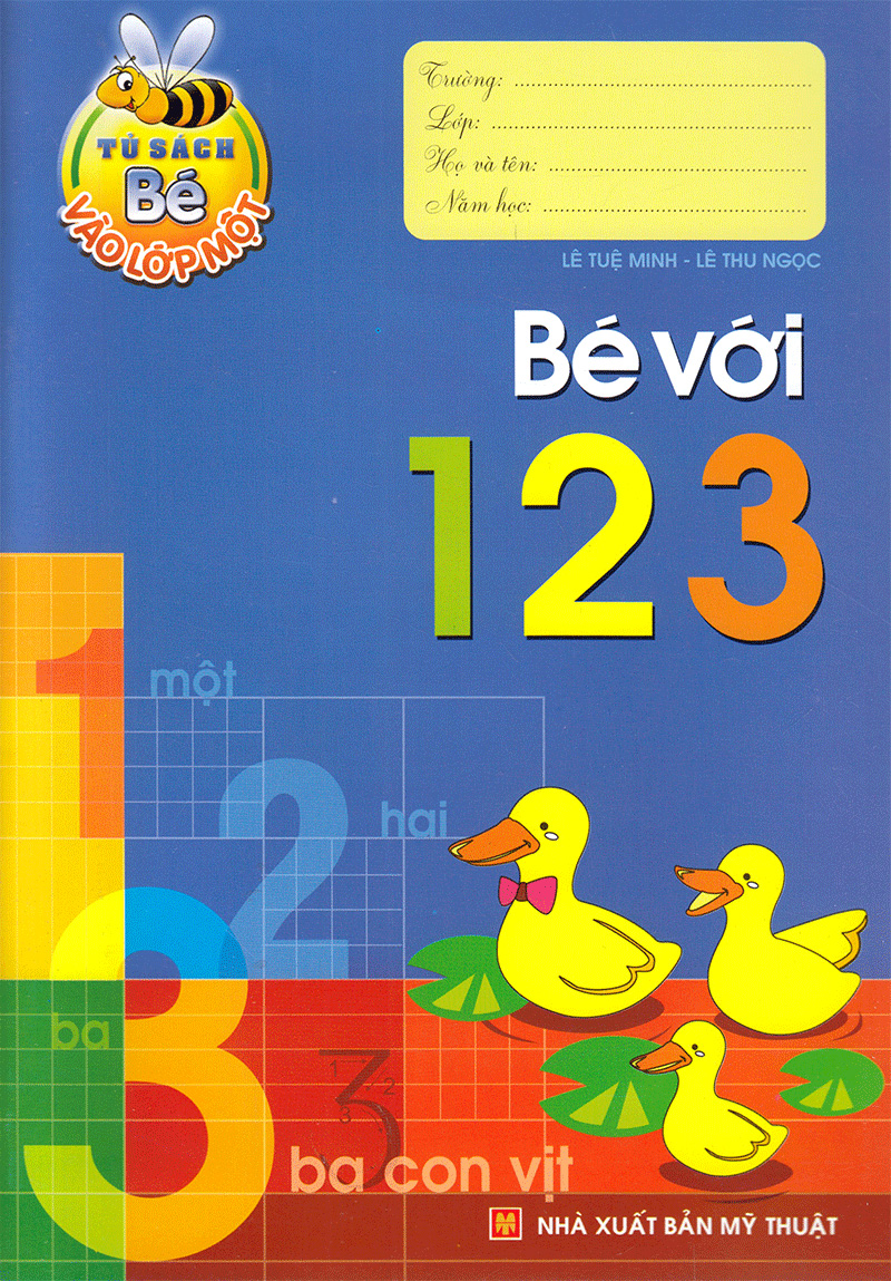 bộ tủ sách bé vào lớp 1 - bé với 123 (tái bản 2020) - Ảnh 2
