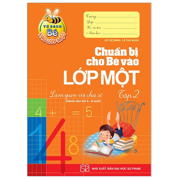 bộ tủ sách bé vào lớp 1 - chuẩn bị cho bé vào lớp 1 - tập 2