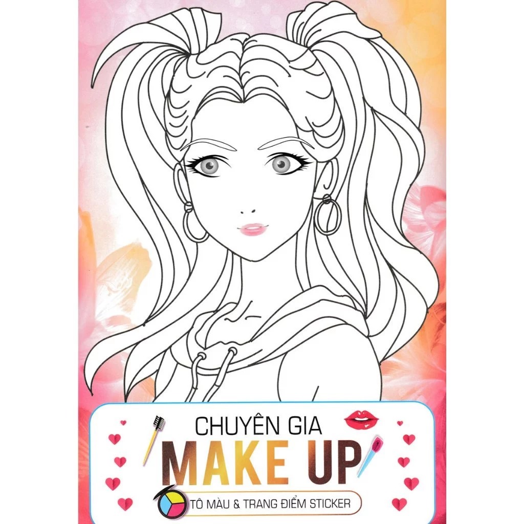 Bộ Tủ Sách Trang Điểm - Thần Tượng K-Pop - Tập 2 - Sticker Hình Dán Trong Suốt - Ảnh 3