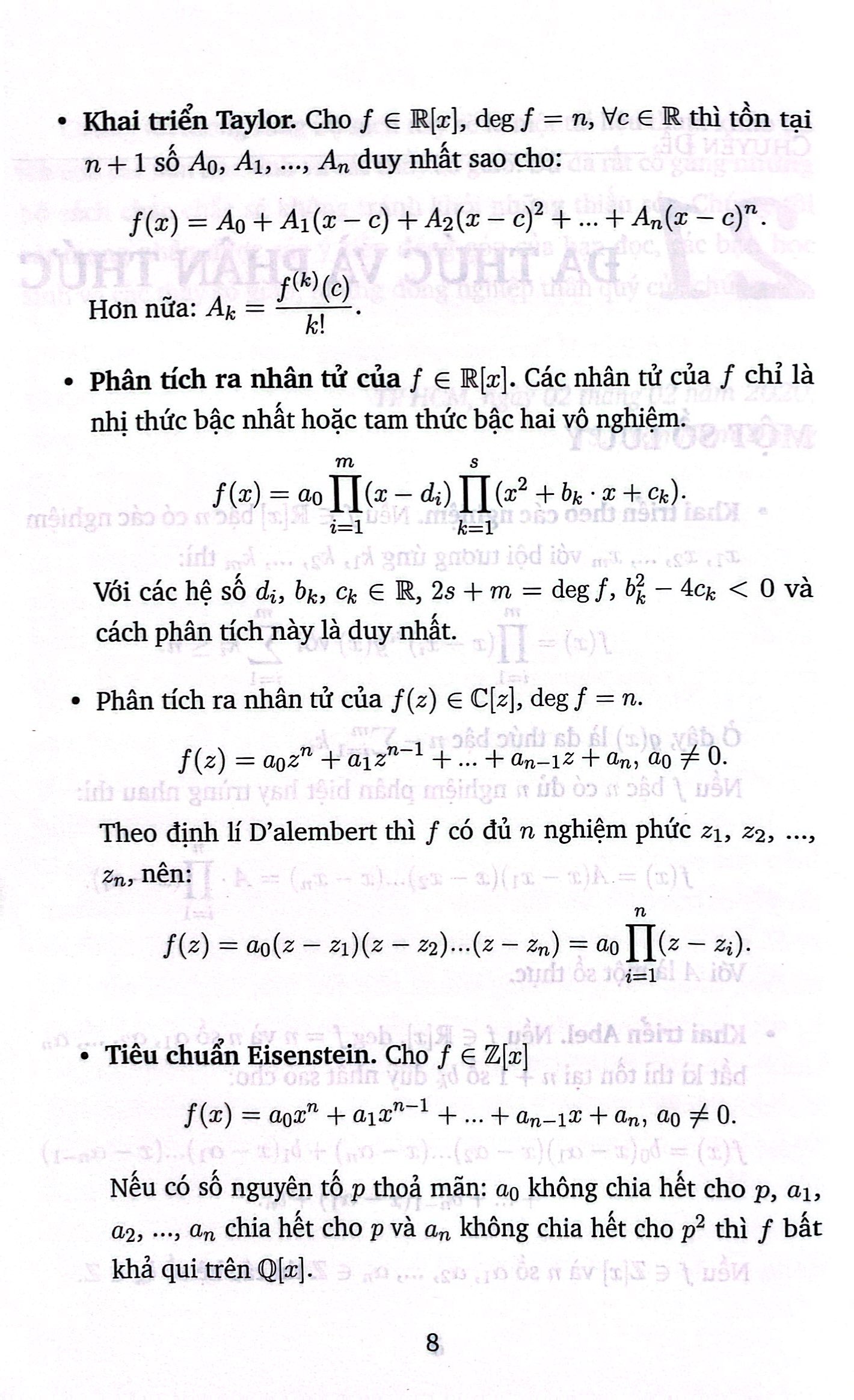 bộ tuyển chọn các chuyên đề toán phổ thông - tập 3 - Ảnh 5
