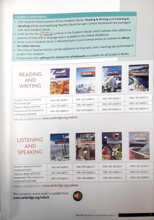 bộ unlock level 2 reading and writing skills student's book and online workbook: level 2 - Ảnh 7