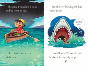 bộ usborne first reading level 4: the story of pinocchio - Ảnh 5