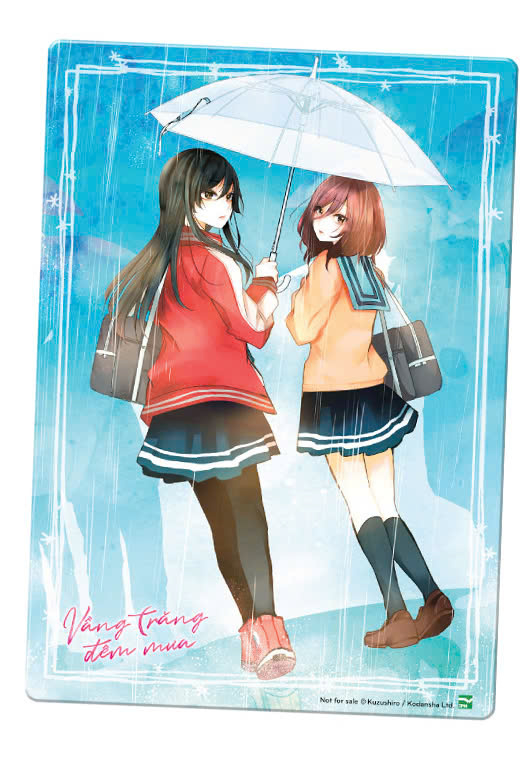 Bộ Vầng Trăng Đêm Mưa - Tập 1 - Bản Sưu Tầm - Tặng Kèm Postcard + Shikishi + Móc Khóa - Ảnh 3