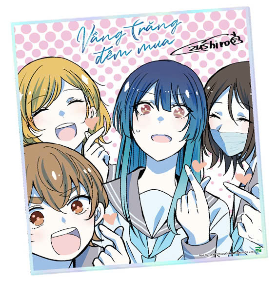 Bộ Vầng Trăng Đêm Mưa - Tập 1 - Bản Sưu Tầm - Tặng Kèm Postcard + Shikishi + Móc Khóa - Ảnh 4