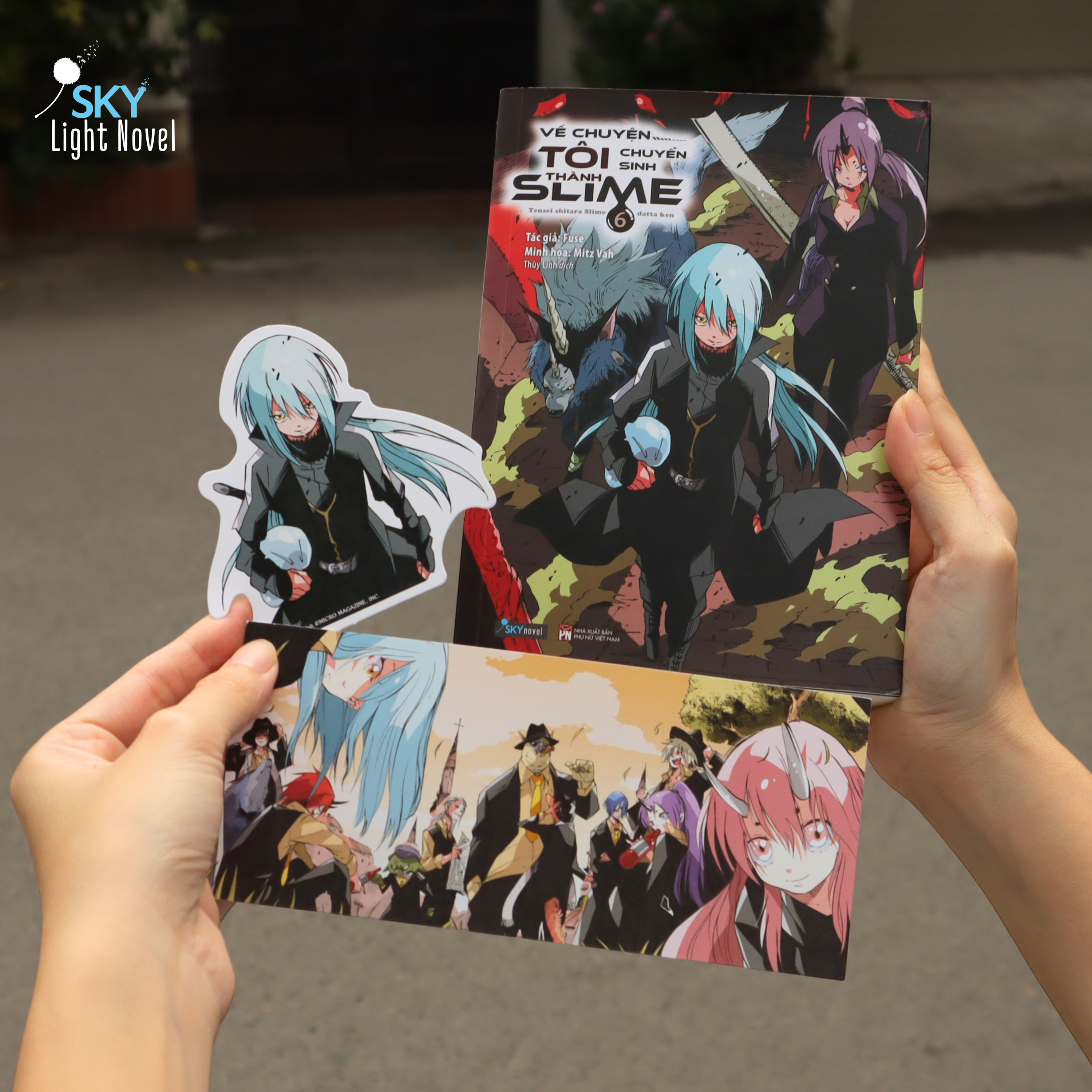 Bộ Về Chuyện Tôi Chuyển Sinh Thành Slime - Tập 6 - Tặng Kèm Bookmark + Postcard - Ảnh 6