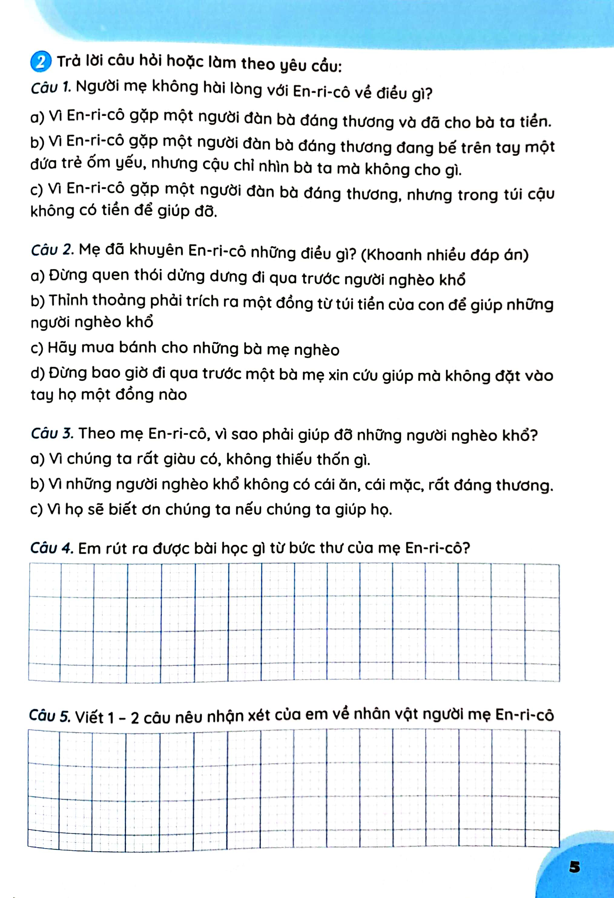 bộ vở bài tập cơ bản và nâng cao tiếng việt lớp 4 - tập 2 (theo chương trình giáo dục phổ thông mới) - Ảnh 5