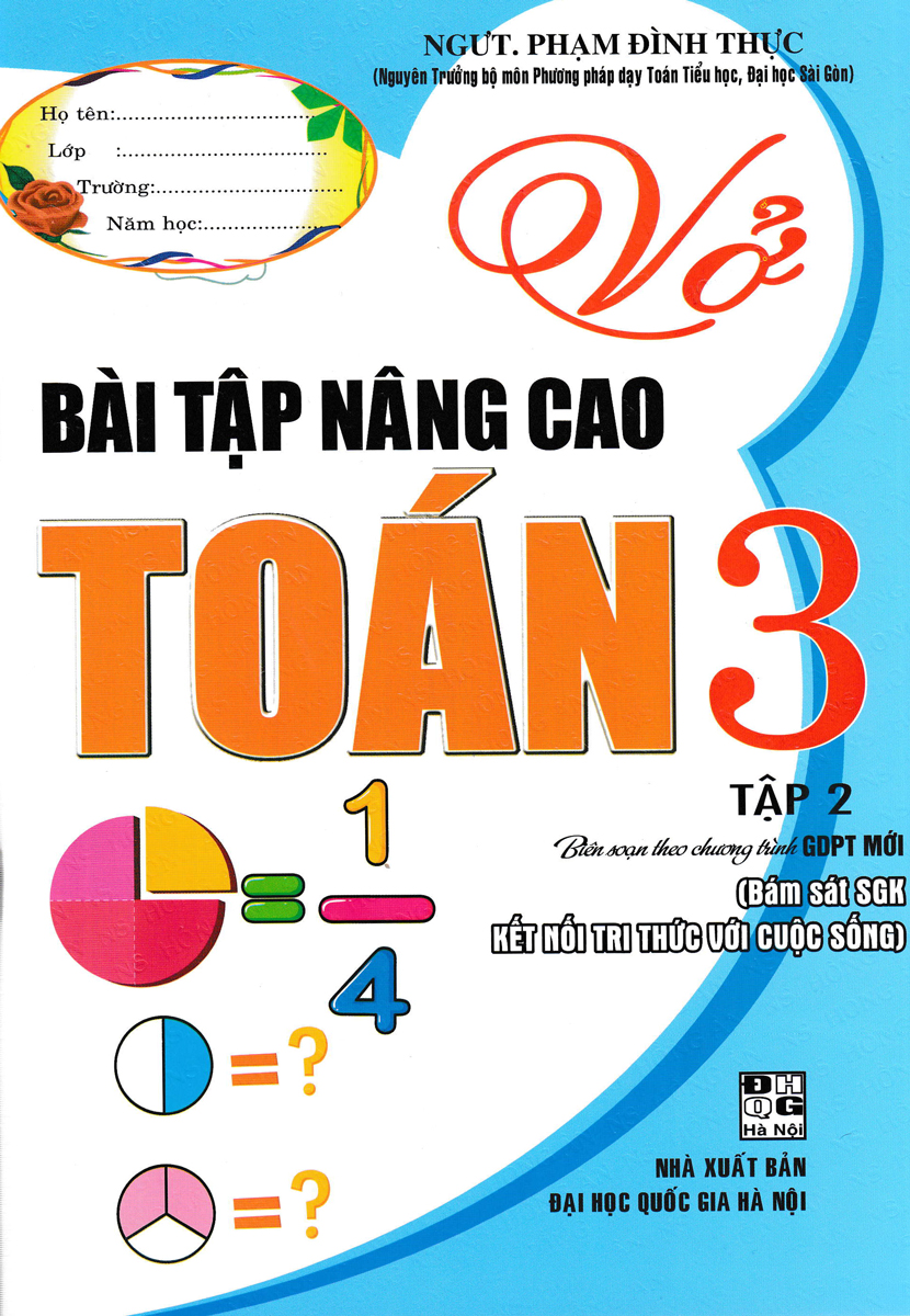 Bộ Vở Bài Tập Nâng Cao Toán 3 - Tập 2 (Kết Nối) - Ảnh 2