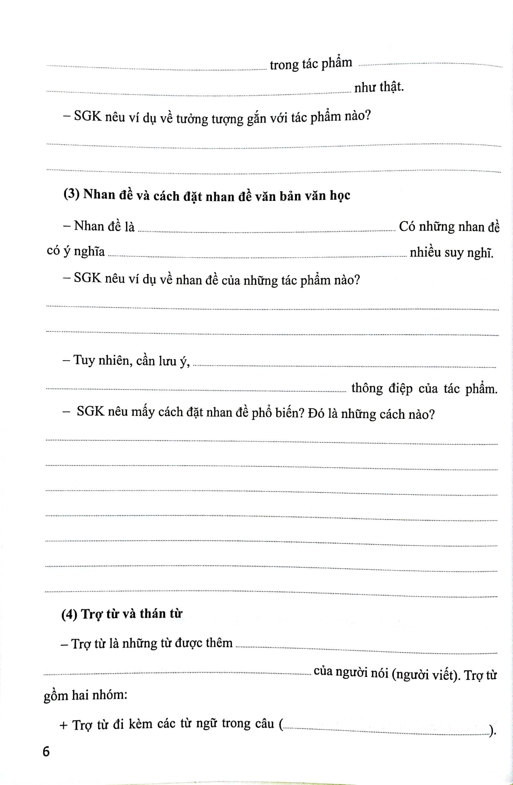 bộ vở bài tập ngữ văn 8 - tập 1 (cánh diều) (chuẩn) - Ảnh 5