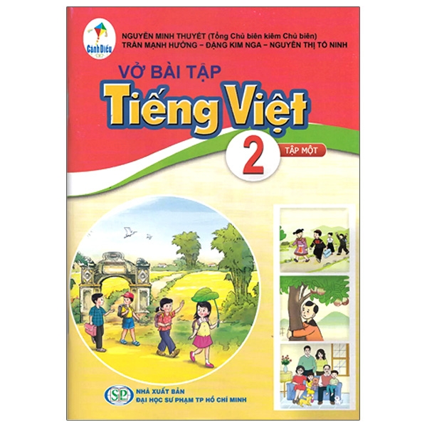 bộ vở bài tập tiếng việt 2 - tập 1 (cánh diều) (chuẩn)