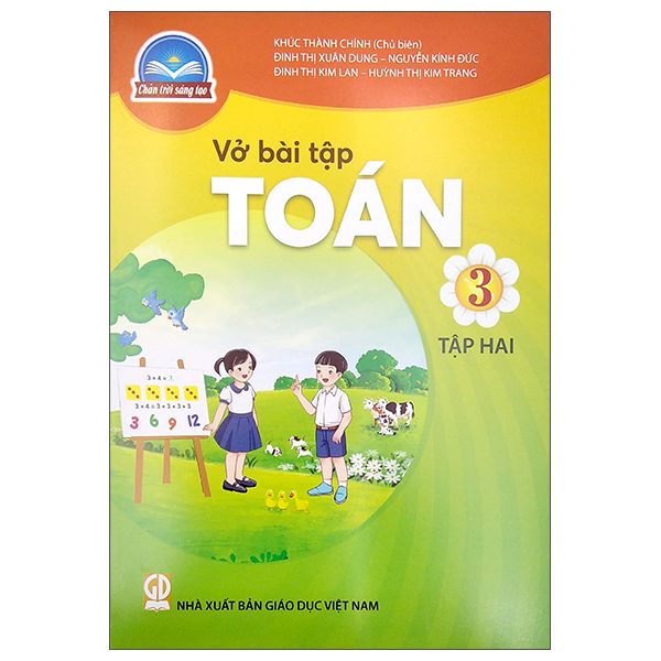 bộ vở bài tập toán 3 - tập 2 (chân trời sáng tạo) (chuẩn)