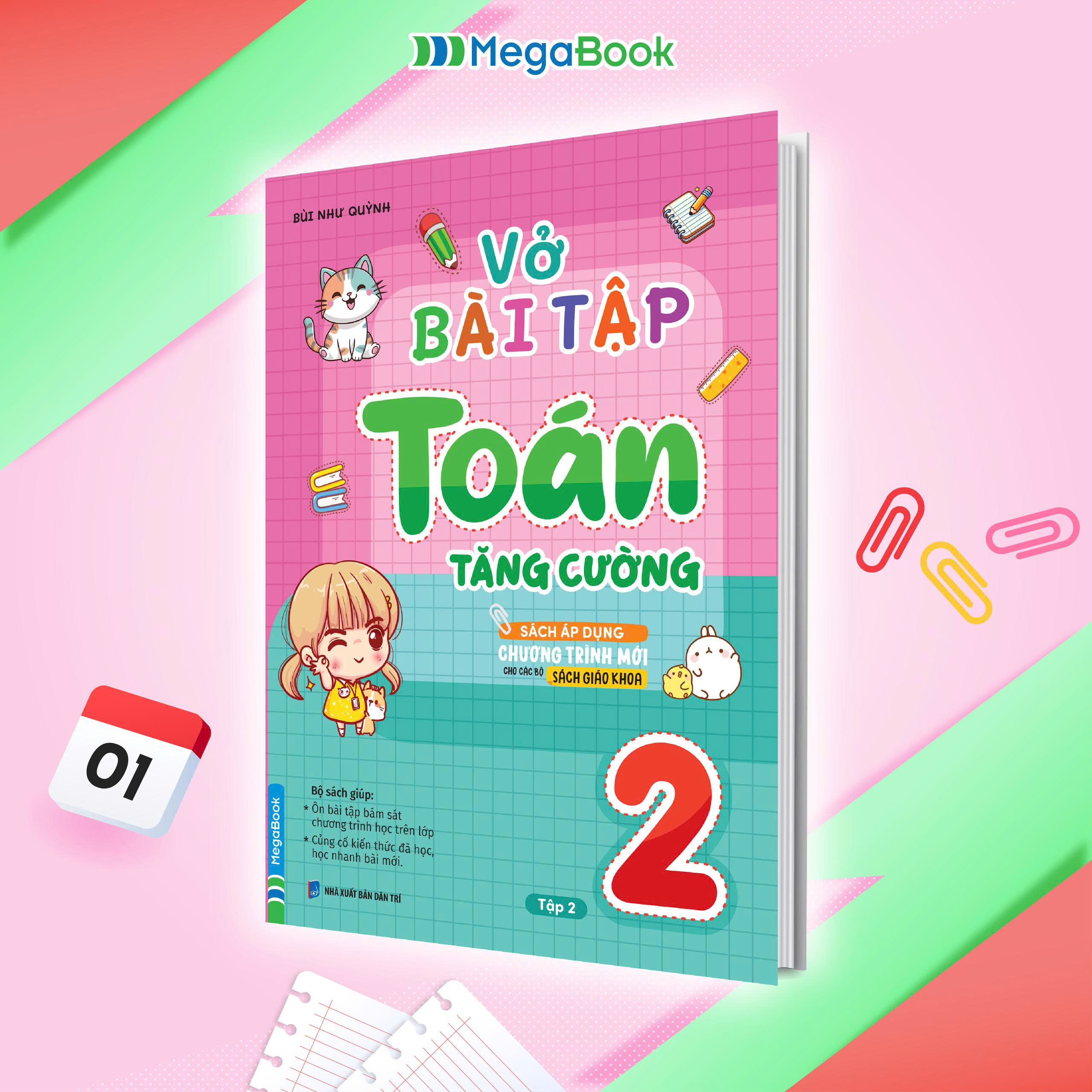 Bộ
						
										
										Vở Bài Tập Toán Tăng Cường 2 - Tập 2 - Ảnh 3