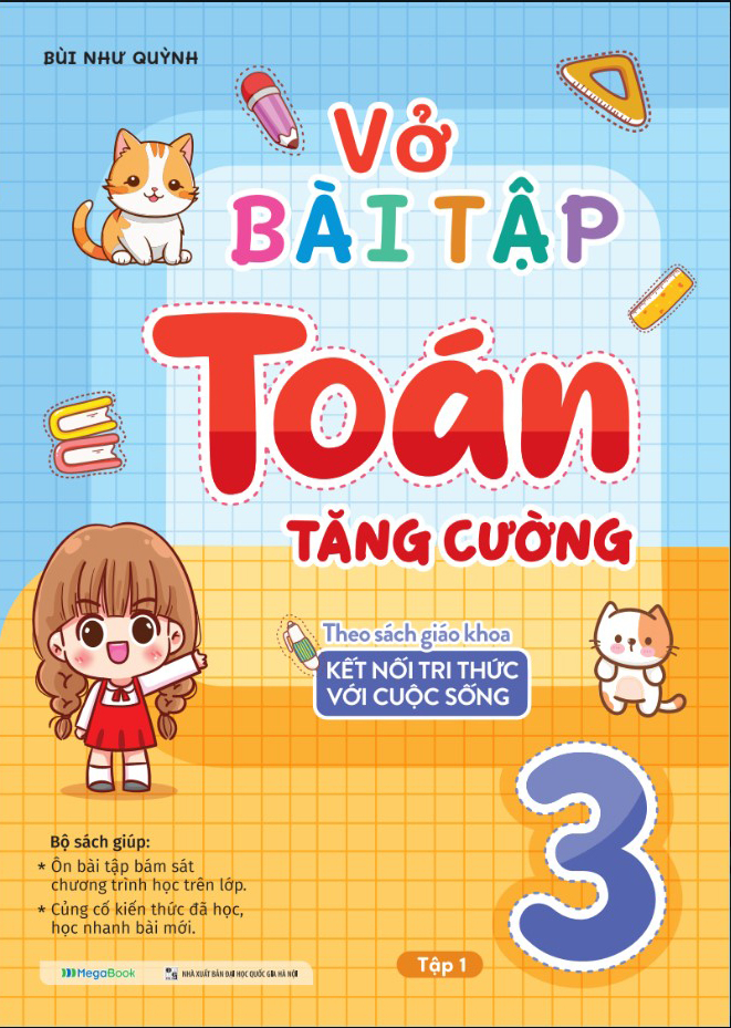 Bộ Vở Bài Tập Toán Tăng Cường 3 - Tập 1 (Theo Sách Giáo Khoa Kết Nối Tri Thức Với Cuộc Sống) - Ảnh 2